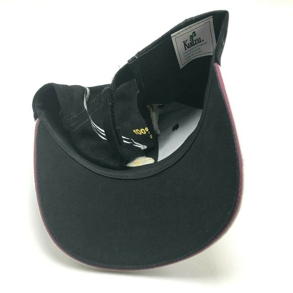 AgVenture Farm Seed Corn Soybeans Company Hat Cap Strapback Black - Picture 6 of 8